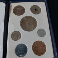 Дания 1970 - комплектен сет от 7 монети, снимка 2 - Нумизматика и бонистика - 42493339