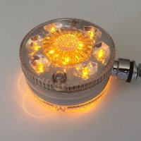 1 бр. LED жълти ЛЕД габарити за огледало Обеци на камион 24V, снимка 1 - Аксесоари и консумативи - 31257505