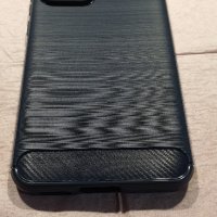 Комплект Xiaomi 12T Case Силиконов калъф Тъмно Син + протектор за камерите, снимка 4 - Калъфи, кейсове - 44288789