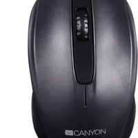 Мишка USB CANYON CNE-CMS01B Black, 1000dpi, 3 btn, кабелна, Wired Optical Mouse, снимка 1 - Клавиатури и мишки - 42798212
