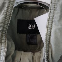 H&M дамско парка яке - размер XS, снимка 2 - Якета - 39144704