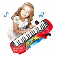 Детско пиано с микрофон и столче/детско пиано с различни функции, снимка 2 - Музикални играчки - 39065245