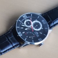 Lotus Retrograde Мъжки часовник спортен хронограф водоустойчив черен festina casio, снимка 2 - Луксозни - 44244144