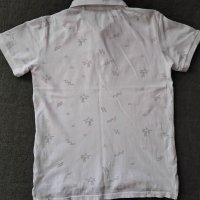 Бяла детска блуза с къс ръкав Reserved, снимка 2 - Детски Блузи и туники - 42312745