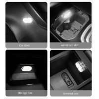 Безжична Led Тъч мини интериорна лампа за автомобил, мотор или колело, снимка 4 - Аксесоари и консумативи - 42600073