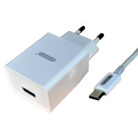 Бързо зарядно  2.4 А и micro USB кабел, снимка 3 - Оригинални зарядни - 30096906