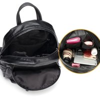Дамска раница с подарък малка чанта и портмоне , снимка 2 - Раници - 42344239
