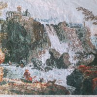 гоблен "Водопад в Тиволи", снимка 1 - Гоблени - 38038809
