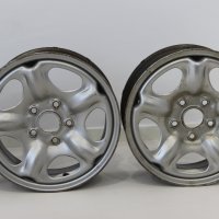 Железни джанти Land Rover Freelander (1997-2007г.) 5x114.3 64.1 / 15 цола, снимка 2 - Гуми и джанти - 42688875