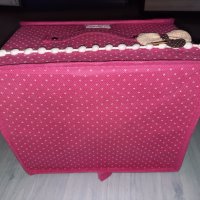 Сгъваема кутия в розово и кутия плюш лукс, снимка 6 - Други - 37169377