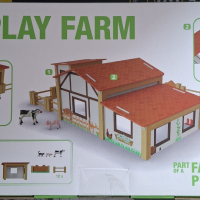Playtive дървена ферма от 28 части за деца 3+, снимка 3 - Образователни игри - 44708578