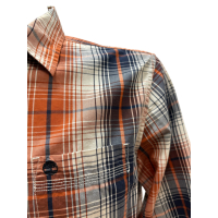 Мъжка риза TIMBERLAND размер M каре, снимка 2 - Ризи - 44569571