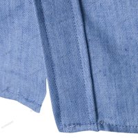 Мъжка дънкова ежедневна риза с дълъг ръкав, 2цвята - 023, снимка 11 - Ризи - 42195608
