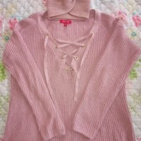 Guess пуловер +подарък шапка тип тюрбан H&M, снимка 1 - Блузи с дълъг ръкав и пуловери - 35588617