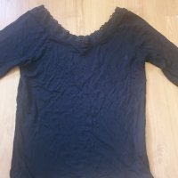Блуза с дантела , снимка 2 - Блузи с дълъг ръкав и пуловери - 30654188