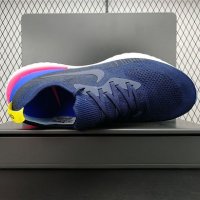 Nike Epic React Flyknit College Navy, снимка 9 - Спортни обувки - 42199555