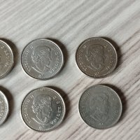 Монети 5 цента Канада, снимка 2 - Нумизматика и бонистика - 42413160
