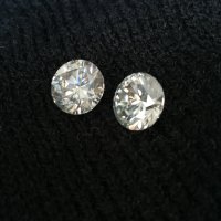 Спешно Уникален ТОП 4+ карата Мойсанит диамант Moissanite два Diamond IF/F-G Ледено бяло, снимка 5 - Други - 34528670