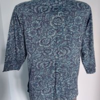 Памучна дизайнерска блуза "Karen Scott"® / голям размер / висок клас качество, снимка 4 - Блузи с дълъг ръкав и пуловери - 34181120