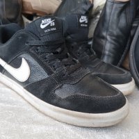 мъжки маратонки, кецове SB NIKE® Delta Force Vulc 942237 010 Black/White/Anthracite/White , SB, снимка 1 - Маратонки - 44586913