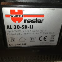 wurth LI-ION+NICD+NIMH charger-germany, снимка 12 - Винтоверти - 30645042