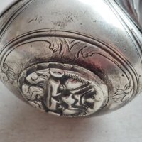 Много рядък миниатюрен капсулен пищов-сребърен обков ORIGINAL DERINGER SINGLE-SHOT POCKET PISTOL, снимка 6 - Антикварни и старинни предмети - 44479312