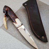 Ръчно изработен ловен нож от марка KD handmade knives ловни ножове, снимка 5 - Ножове - 39523881