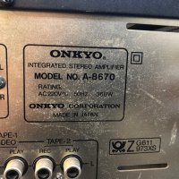 Onkyo A-8670, снимка 13 - Ресийвъри, усилватели, смесителни пултове - 40327715