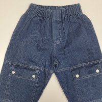 Детски дънки с джобчета, снимка 1 - Детски панталони и дънки - 33899236