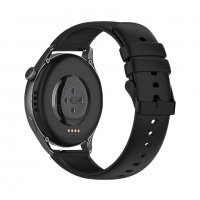 Силиконова каишка HUAWEI Watch GT 2, GT 2 Pro – 42/ 46mm черна Black, снимка 3 - Каишки за часовници - 38088738