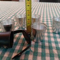 Метални чаши к-т, снимка 6 - Други ценни предмети - 42029653