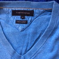 Tommy Hilfiger Еднакви мъжки и дамски  пуловер в синьо, снимка 3 - Пуловери - 34500530