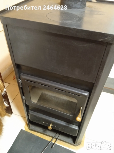 отоплителна печка на дърва и водна помпа, снимка 1