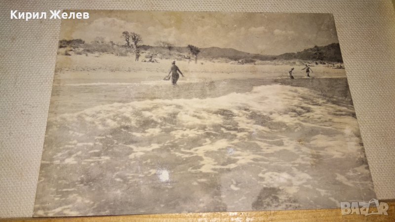 АРКУТИНО ПЛАЖЪТ 1966г. СТАРА РЯДКА ПОЩЕНСКА КАРТИЧКА БЪЛГАРИЯ КУРОРТ ПЛАЖ СОЦ НРБ 33064, снимка 1