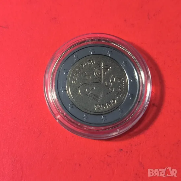 Естония 2 евро 2021 Угро - фински народи, снимка 1