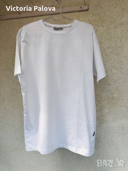 Бяла тениска PIERRE CARDIN,XXL, снимка 1
