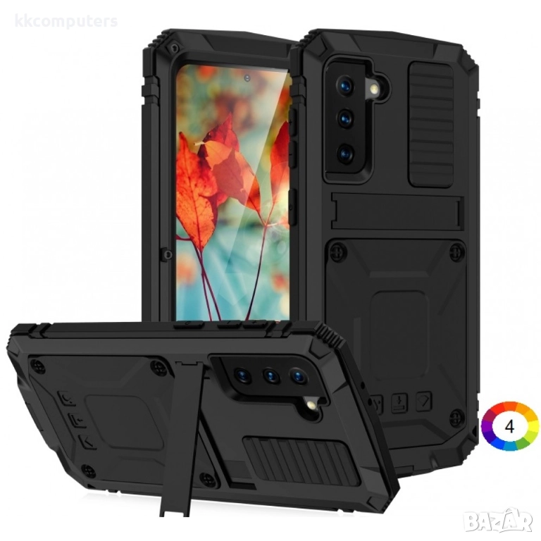 Samsung Galaxy S21 5G R-JUST Удароустойчив Калъф и Протектор, 45 лв,, снимка 1