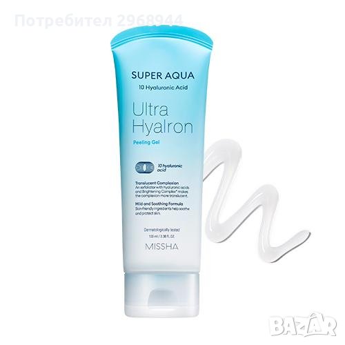 Пилинг гел MISSHA Super Aqua Ultra Hyalron Peeling Gel 100 ml, корейска, снимка 1