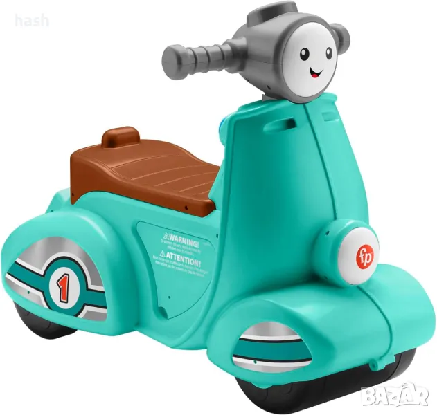 Тротинетка-играчка Fisher-Price за малко дете HMV76, снимка 1