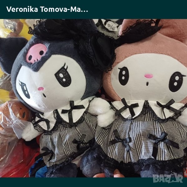  Kuromi Kawaii японски плюшени кукли 35см и 50см, снимка 1