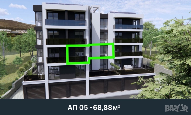 Двустаен тухлен апартамент в Плевен квартал Дружба 1 , снимка 1