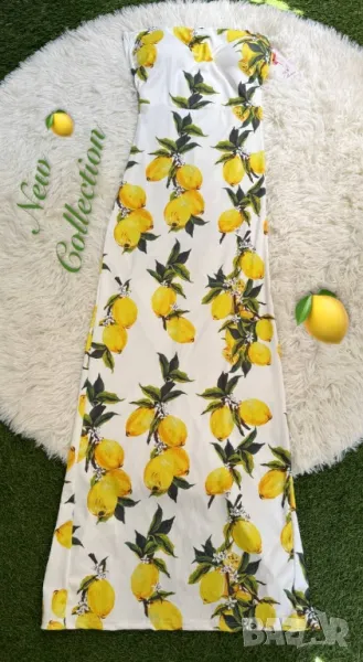 рокля с лимони , снимка 1