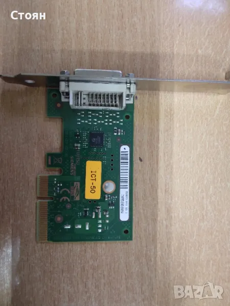 Адаптер / карта PCI-E DVI-D G Fujitsu-Siemens ICT-50, снимка 1