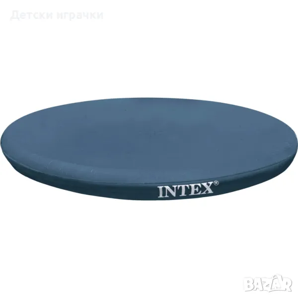 Покривало за басейн Intex Easy Set, Кръгло, диаметър 457 см, PVC, защита от замърсяване, снимка 1