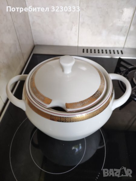 Порцеланов супник стар, снимка 1