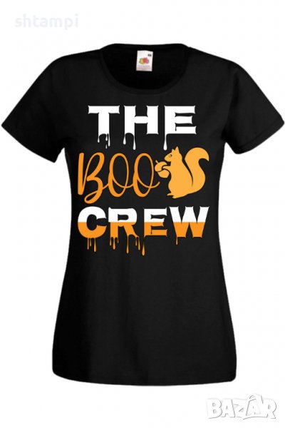Дамска тениска The Boo Crew 1,Halloween,Хелоуин,Празник,Забавление,Изненада,Обичаи,, снимка 1