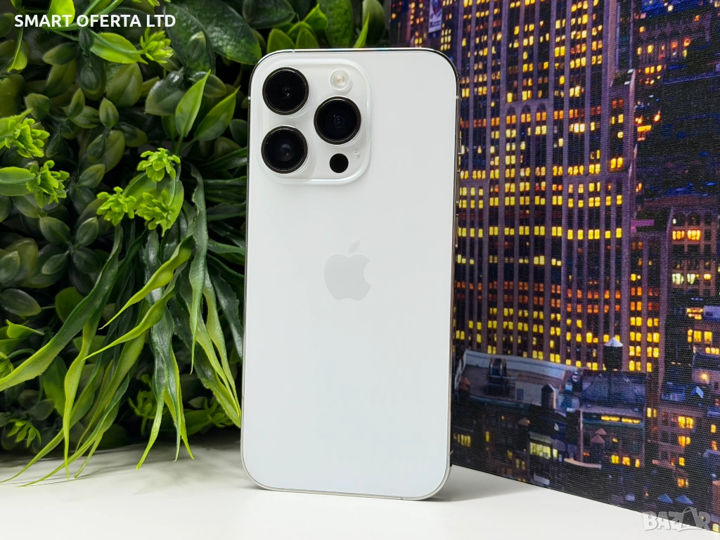 ! ToP ! Iphone 14 Pro 128GB Silver Гаранция, снимка 1