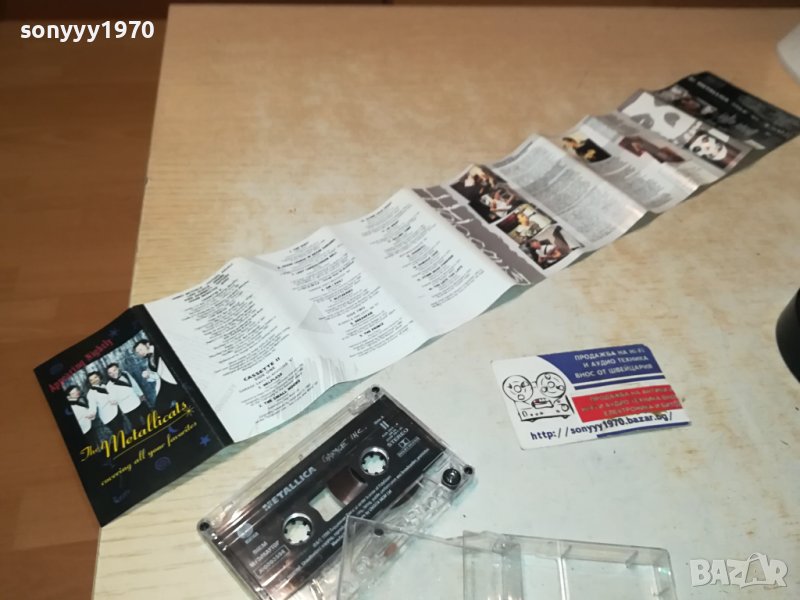 metallica-оригинална касета 3010230923, снимка 1