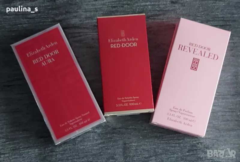 Стар бач / Дамски парфюми Red door / Revealed / Aura by Elizabeth Arden / 100ml EDT , снимка 1