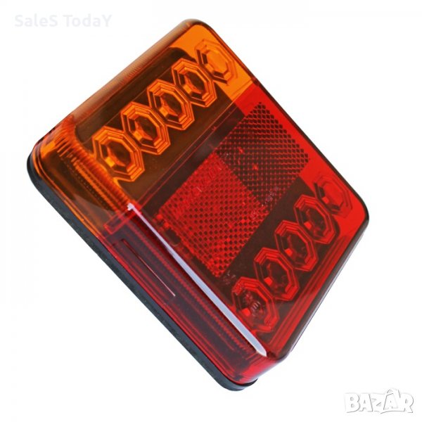 Стоп за ремарке, 12V, мигач, габарит, стоп, светлоотразител, 1бр., снимка 1